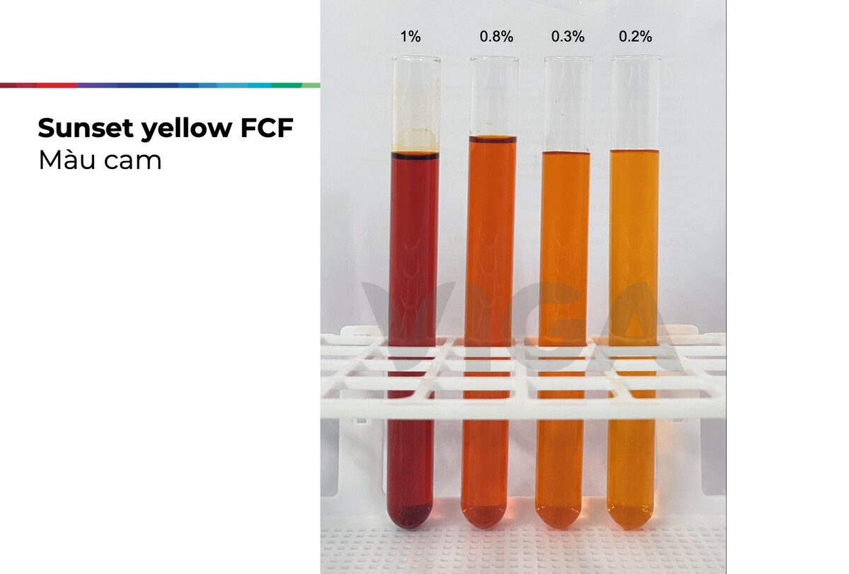 Màu vàng Tartrazine