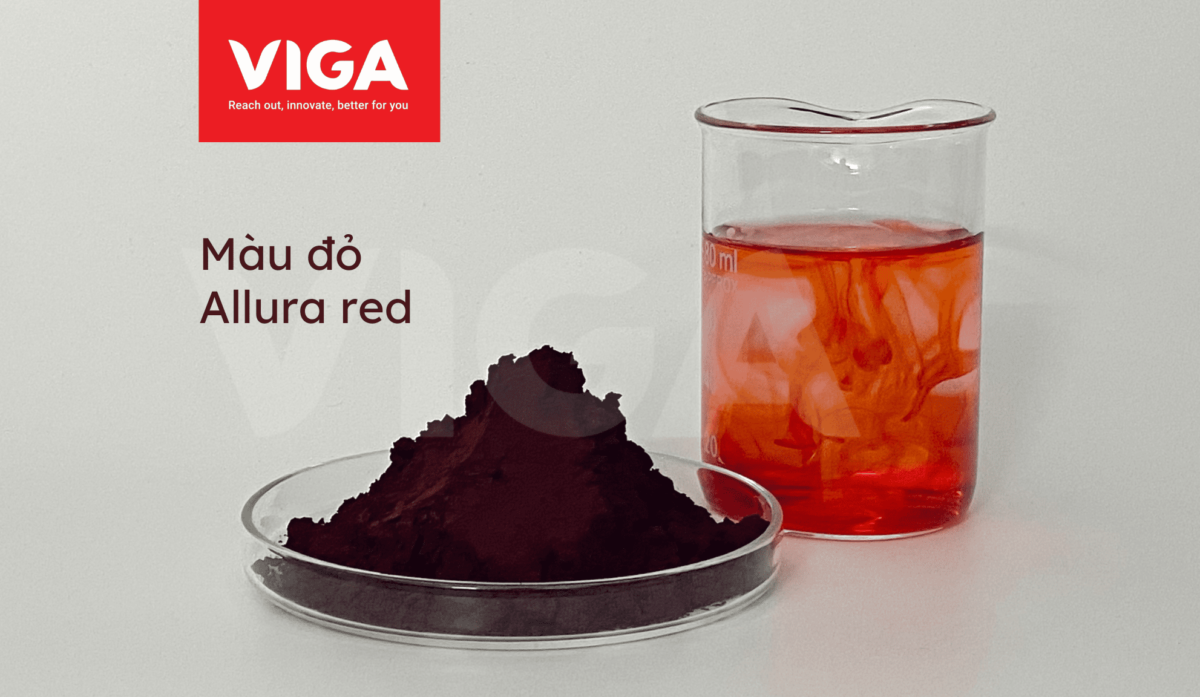 Màu đỏ dâu Allura Red