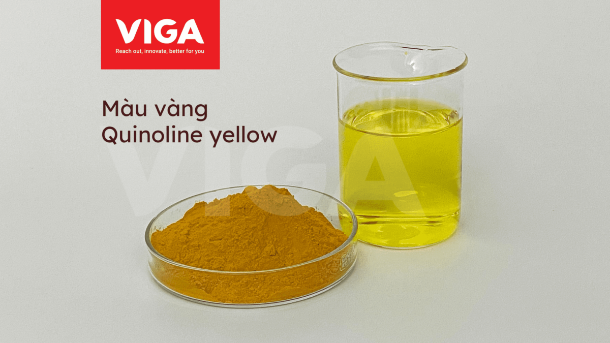 Màu vàng tươi Quinoline Yellow