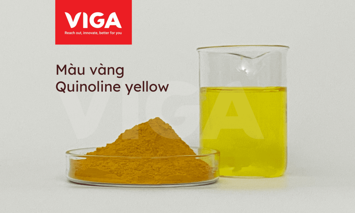 Màu vàng tươi Quinoline Yellow