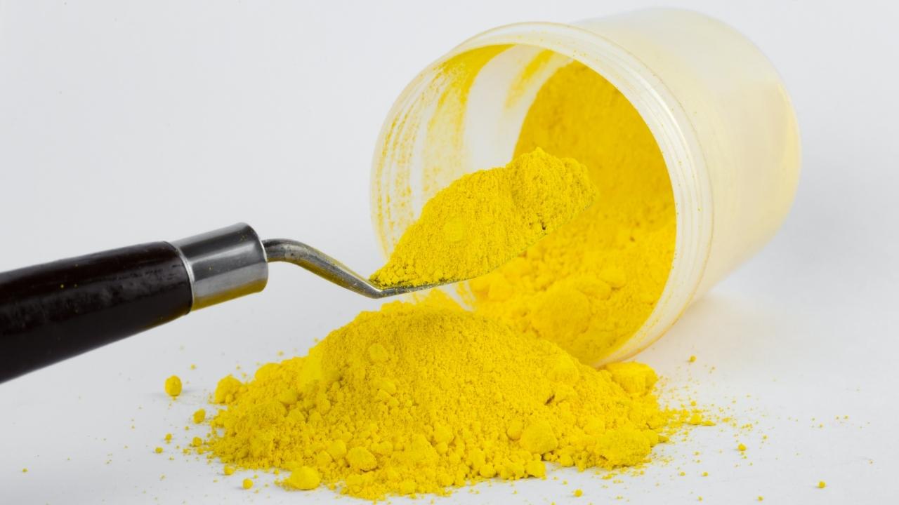Màu thực phẩm gốc dầu Vàng Lake Tartrazine Màu thực phẩm gốc dầu Vàng Lake Tartrazine